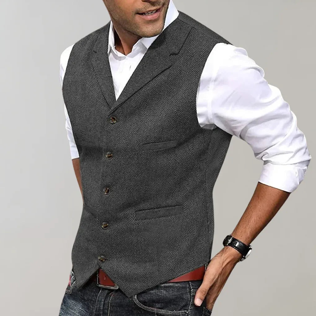 Men’s Elegant Suit Vest