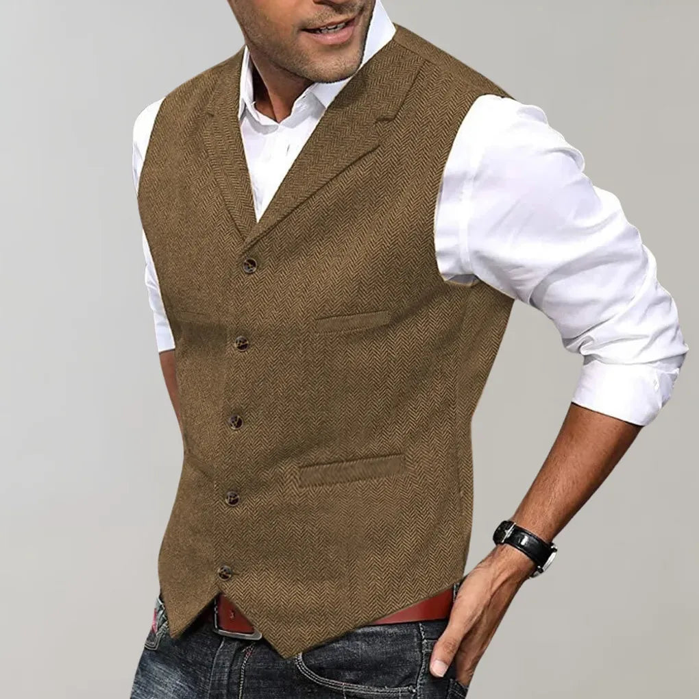 Men’s Elegant Suit Vest