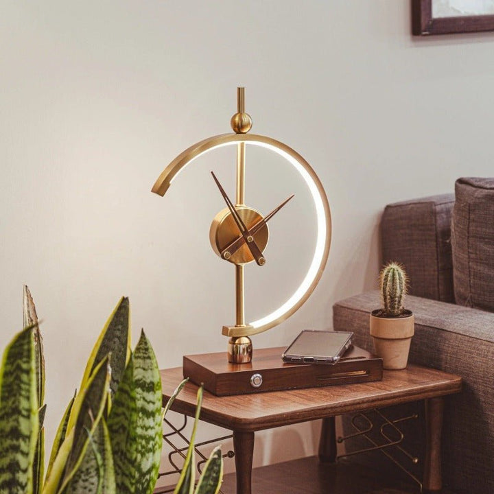 AuraTijd™ | Luxury Clock Lamp and Charger