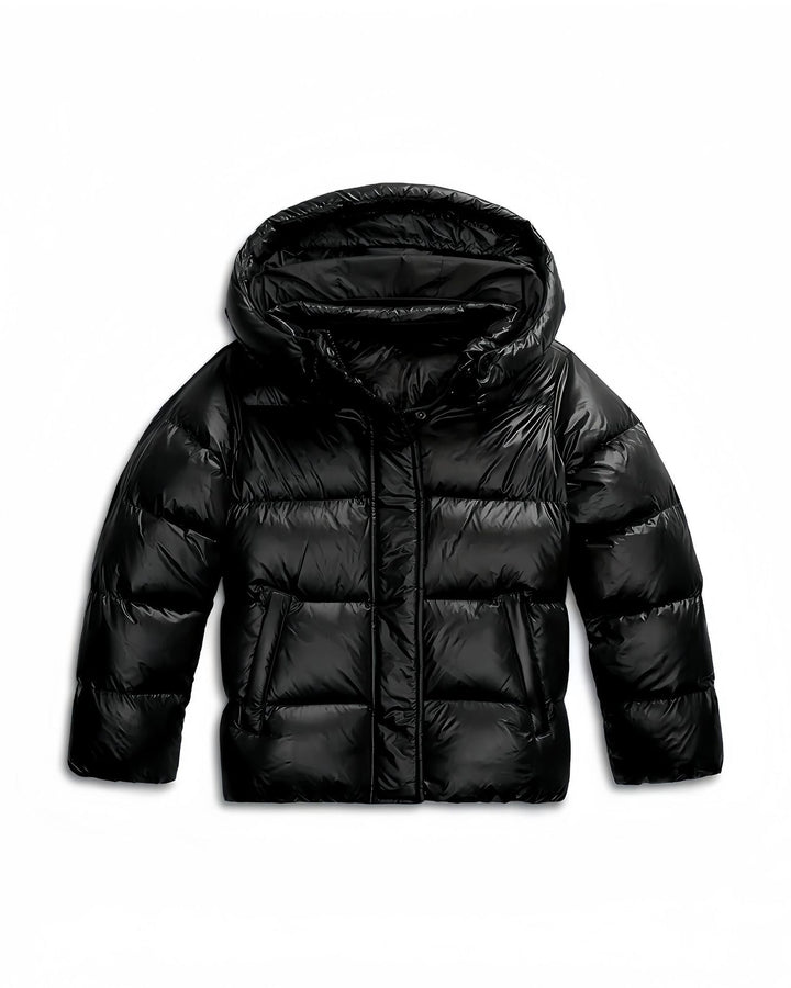 Women's Winter Jacket with Fixed Hood