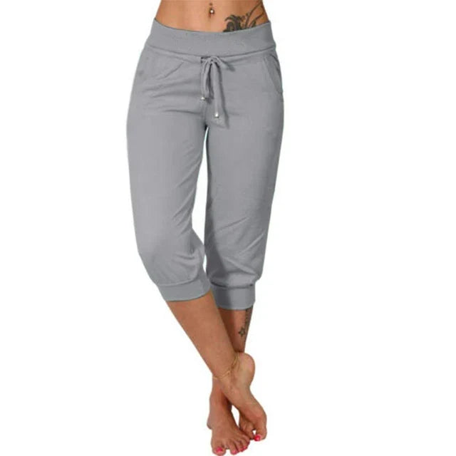 Casual Capri Trousers - Luna