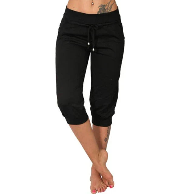 Casual Capri Trousers - Luna