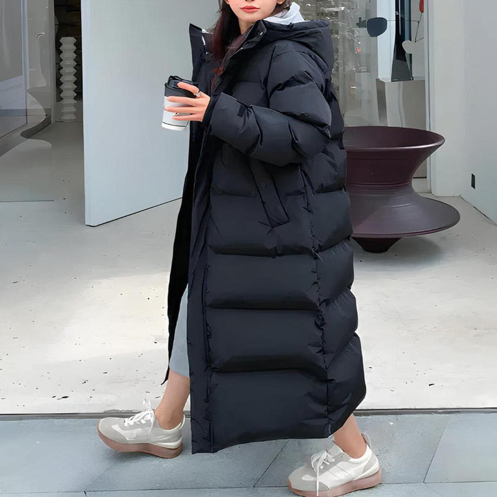 Women’s Long Winter Parka – Weather-Resistant Design