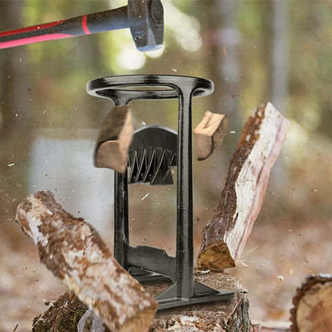Manual Log Splitter for Safe and Efficient Firewood Splitting