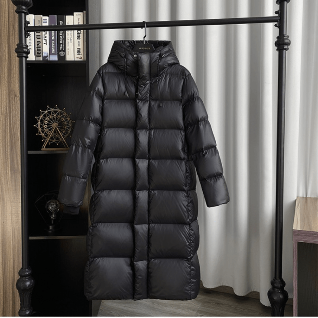 Warm, Water-resistant Down Winter Jacket for Women
