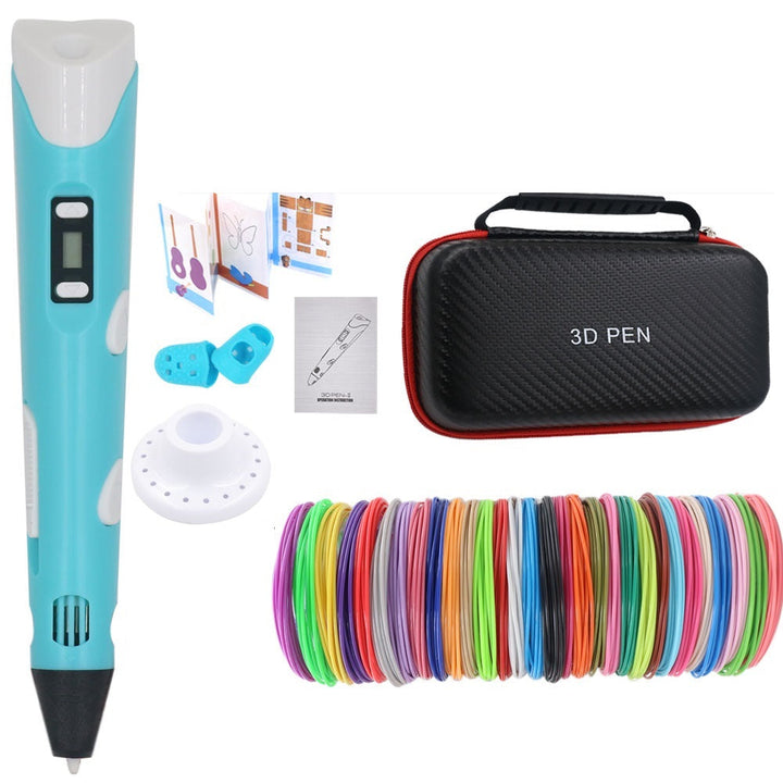 DIY 3D Printing Pen with 200M of PLA Filament, Gift for Children