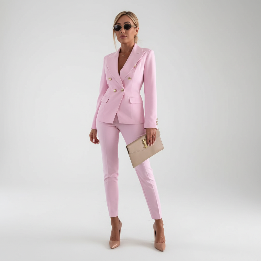 Two-Piece Blazer Set - Ariana