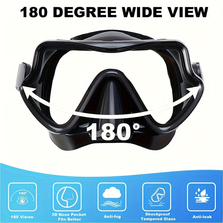 AquaClear Snorkel Set – Watertight, Comfortable and with Great Visibility