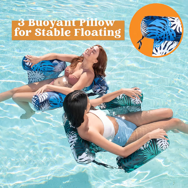 Inflatable Pool Float Lounger – Durable and Comfortable Water Hammock