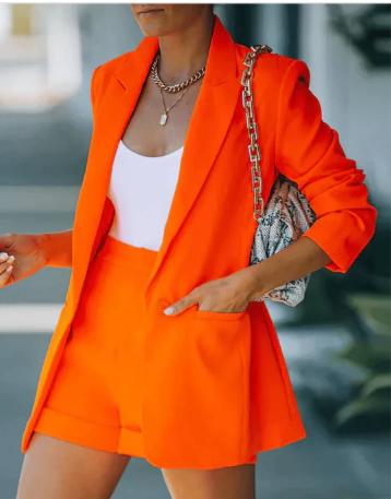 Blazer Short Set