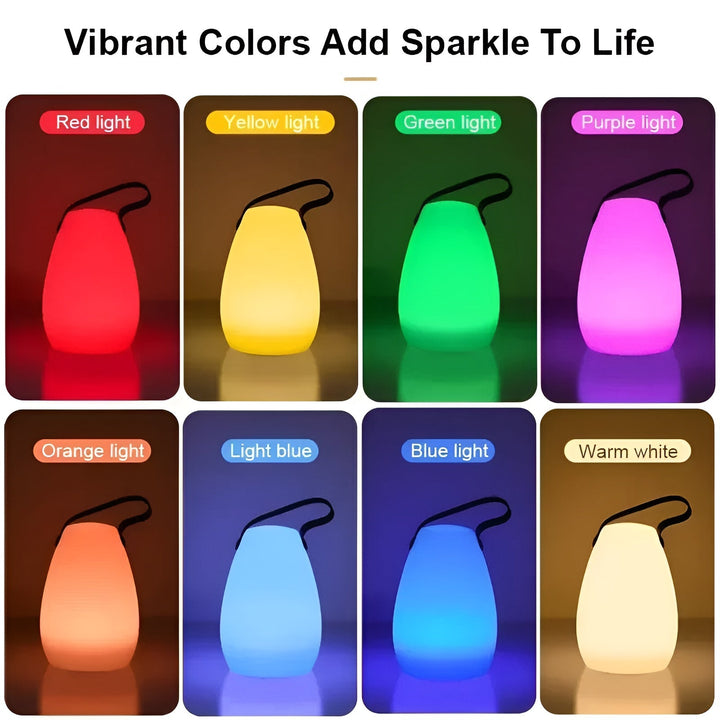 Wireless Waterproof LED Table Lamp for Indoor and Outdoor Use - Lumora
