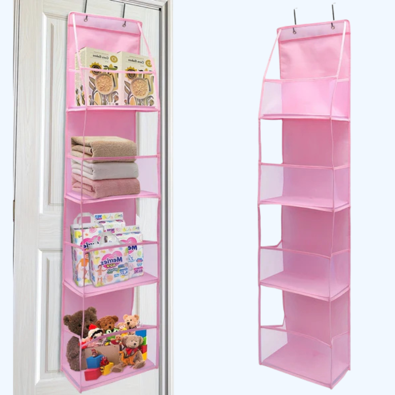 Door Organizer - 4 Compartments | Breathable Storage