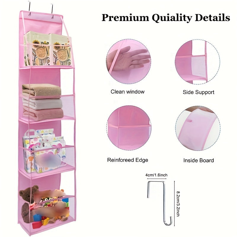 Door Organizer - 4 Compartments | Breathable Storage