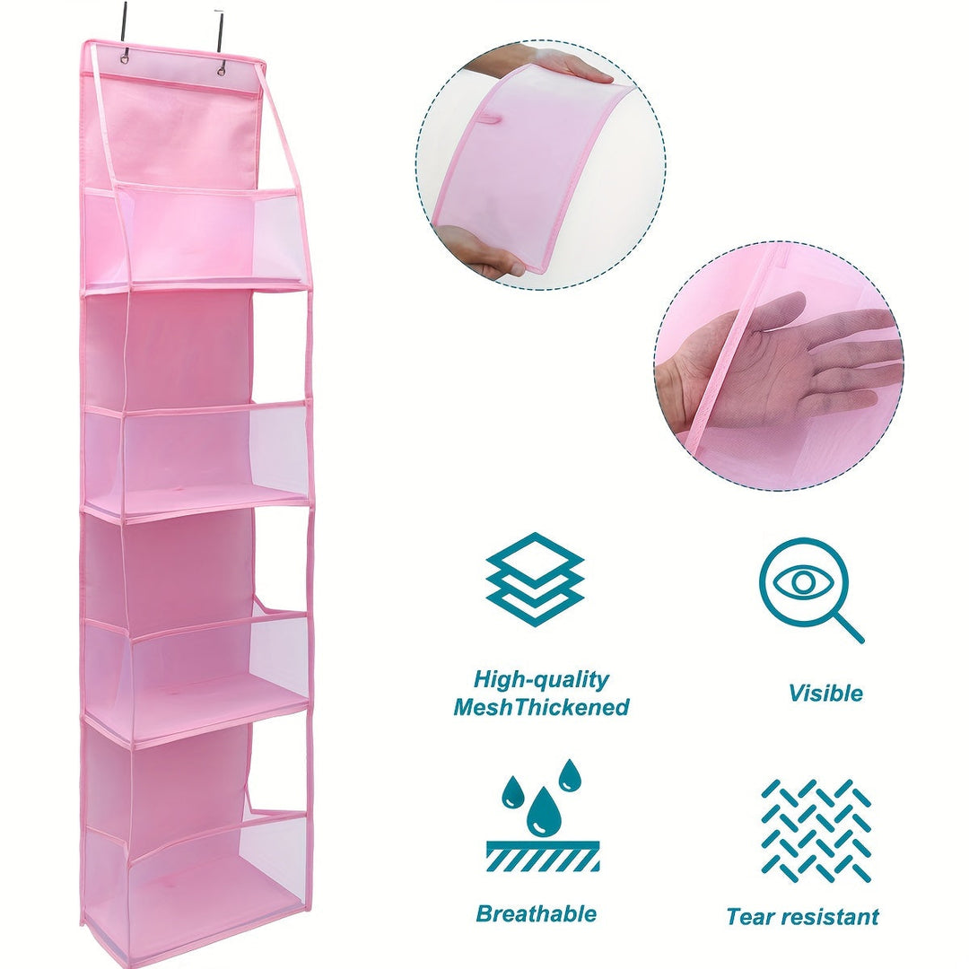Door Organizer - 4 Compartments | Breathable Storage