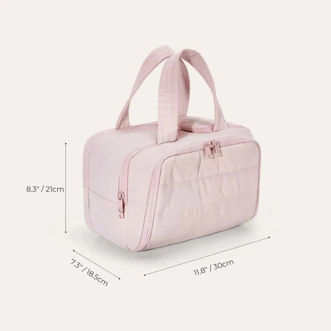 Smart wash bag - pack light, arrive fresh