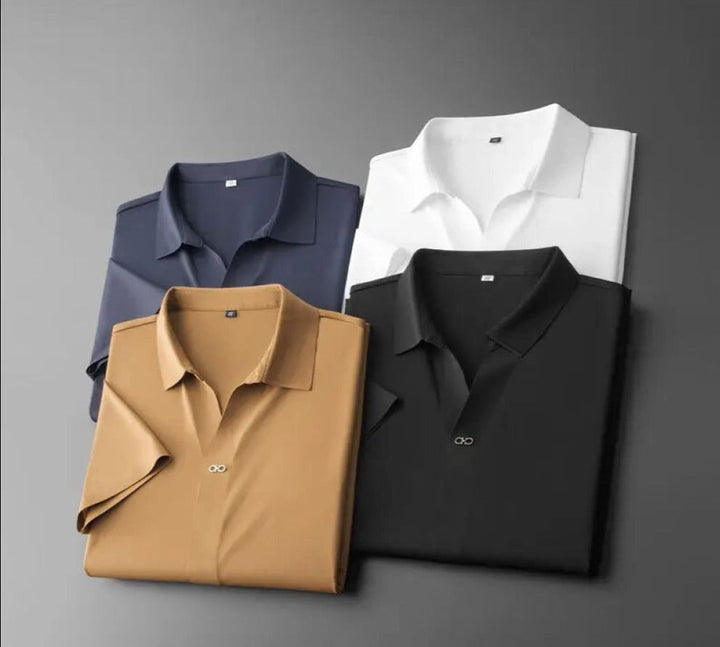 Luxury Two-Piece Set Polo and Trousers Summer Changing Season Men