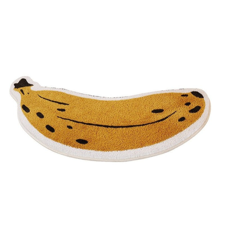 Rutschfeste Badematte mit Bananen- oder Auberginen-Design - ZestPad