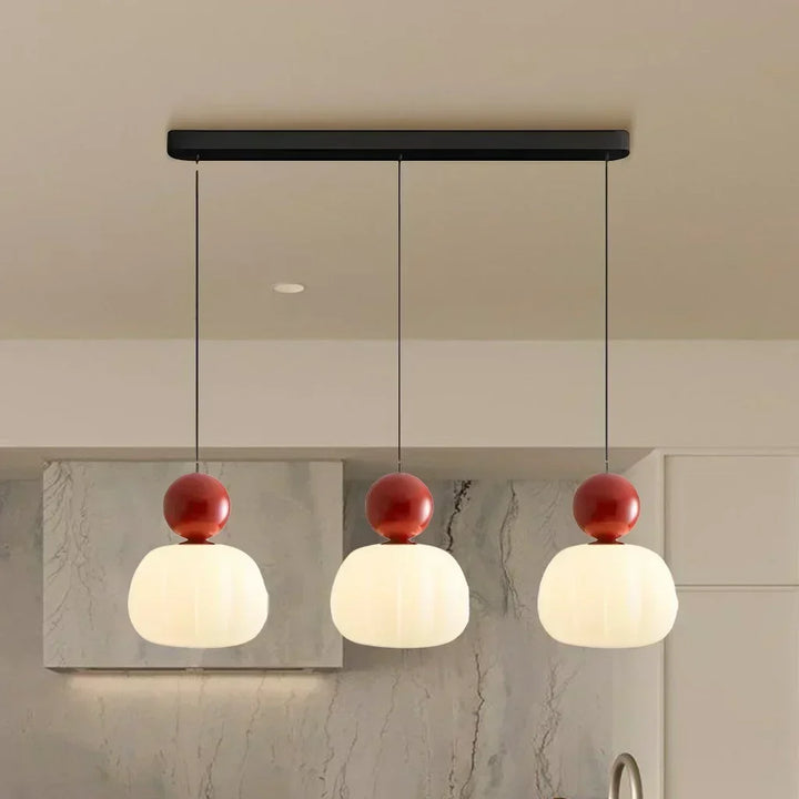 CrèmeLuma Chandelier - Art Deco Design