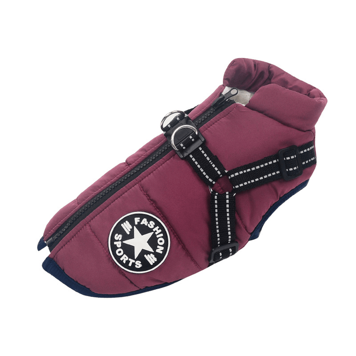 PupGuard - Winter Dog Coat with Harness