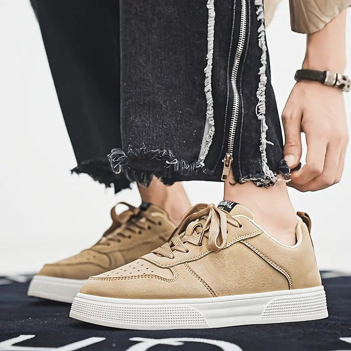 Men's Suede Walking Shoes with Comfortable Sole and Style - Marco