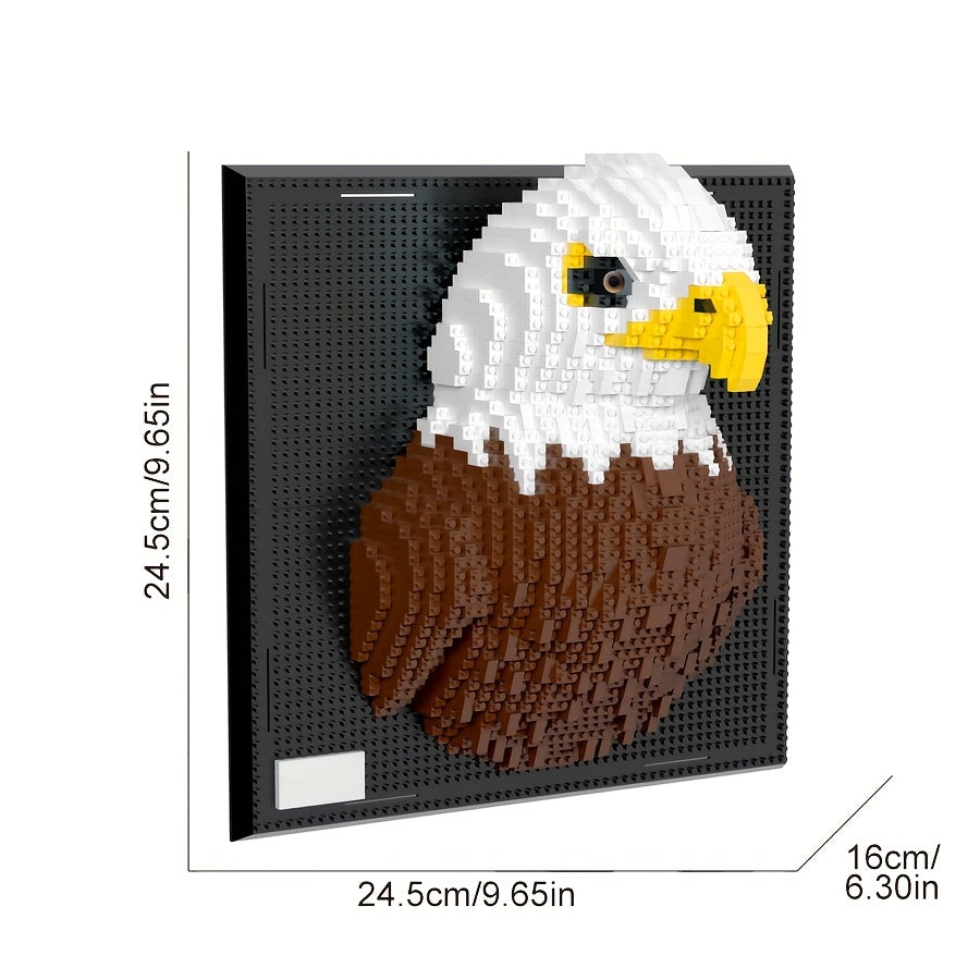 3D Creative Building Blocks – Shark and Eagle Collection