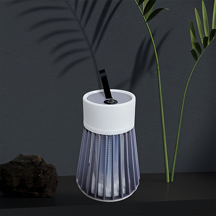 USB Rechargeable Bug Zapper – Quiet and Convenient for Indoor Use and Desks