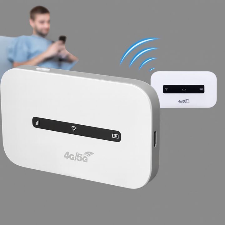 Portable Wi-Fi Router – On-the-Go Internet Access