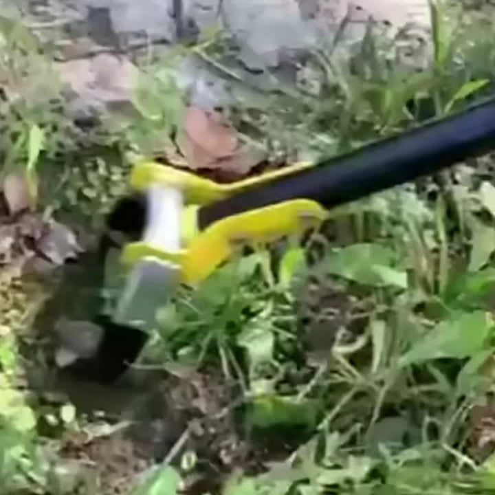Ergonomic Stainless Steel Garden Tool with Triangular Head – For Weeding and Soil Cultivation