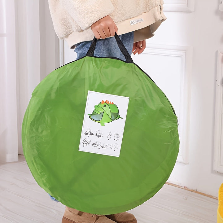 Set Pop-up-Spielzelte für Kinder mit Dinosauriern, Haien und Bären mit UPF-50-Sonnenschutz – Atmungsaktiv und tragbar für Babys und Kleinkinder