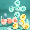 PurePlay Montessori-Spinner-Spielzeug | Sensorisches Spielzeug mit Saugnapf für Kinder – ideal für Tische, Fenster und Hochstühle