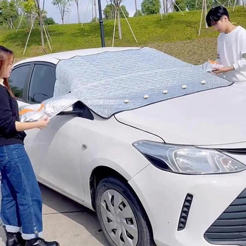 Magnetic Anti-Frost Tarpaulin – Windshield Protection Sheet