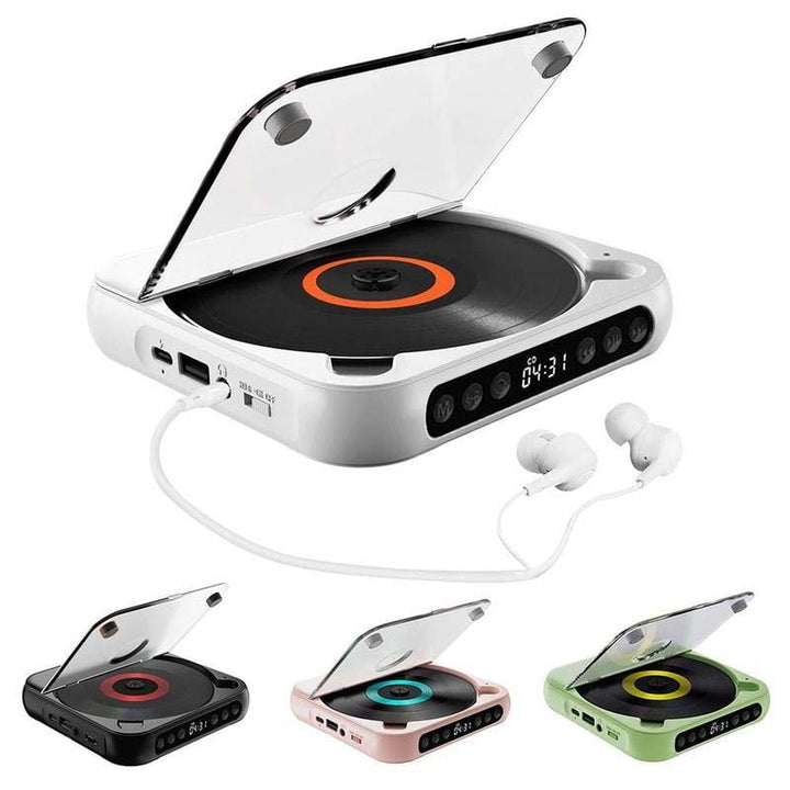 Portable CD Player - Bluetooth | Hi-Fi Audio | Various Colours