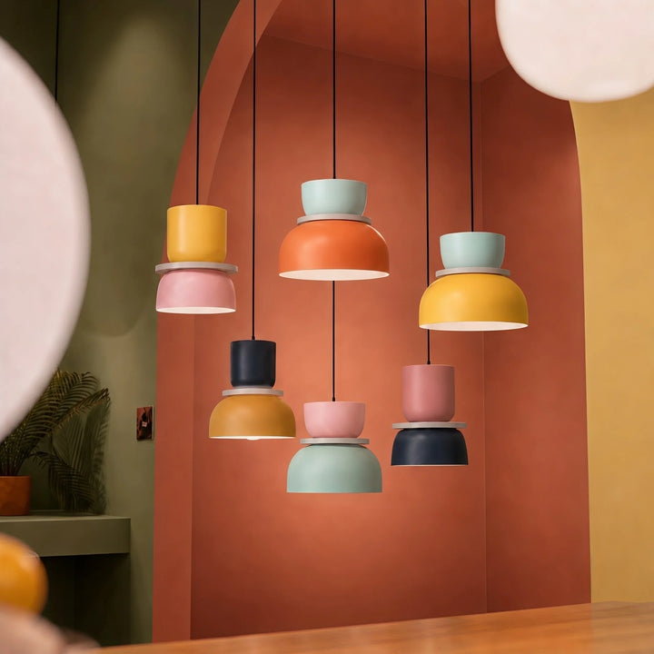 Lucie Hängelampe Nordic Color Block