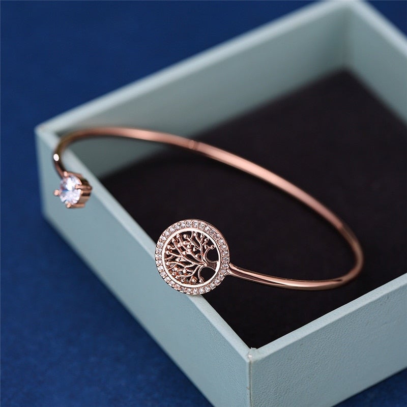 Adjustable Tree of Life Bracelet – Gaia