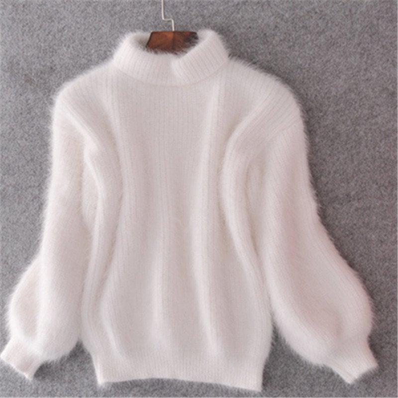 Mohair Turtleneck Sweater