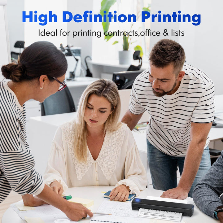 MiniThermo Wireless Printer – Compact Printing Convenience for People on the Go