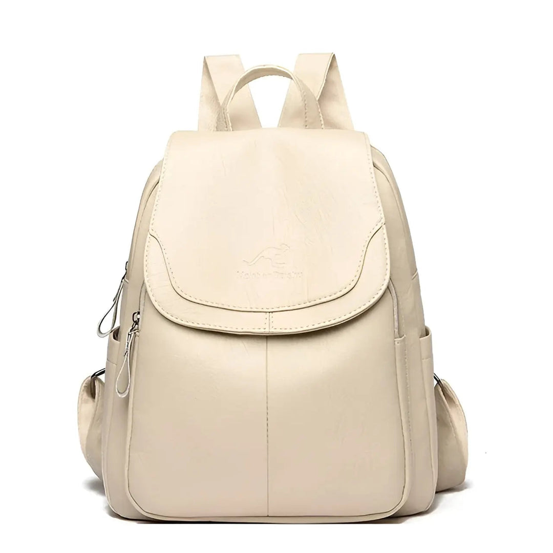 Isabella Vintage Leather Backpack for Women