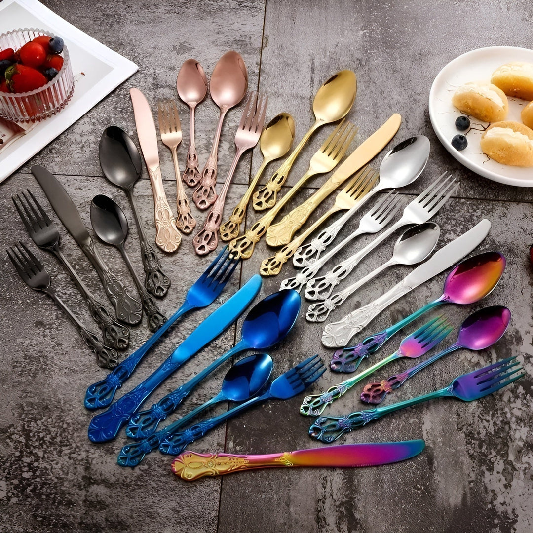 Luxury 24-Piece Cutlery Set – RoyalCutlery