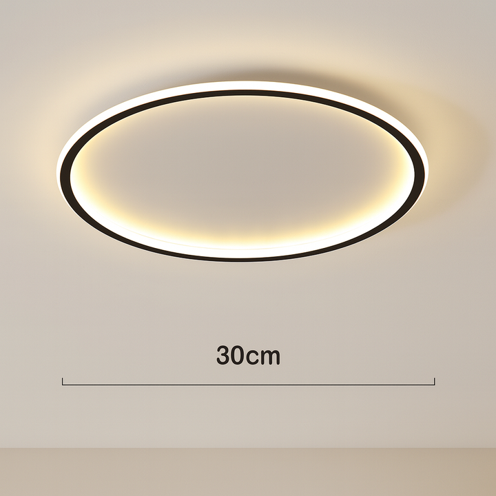 Runde skandinavische LED-Deckenleuchte | 1 Licht