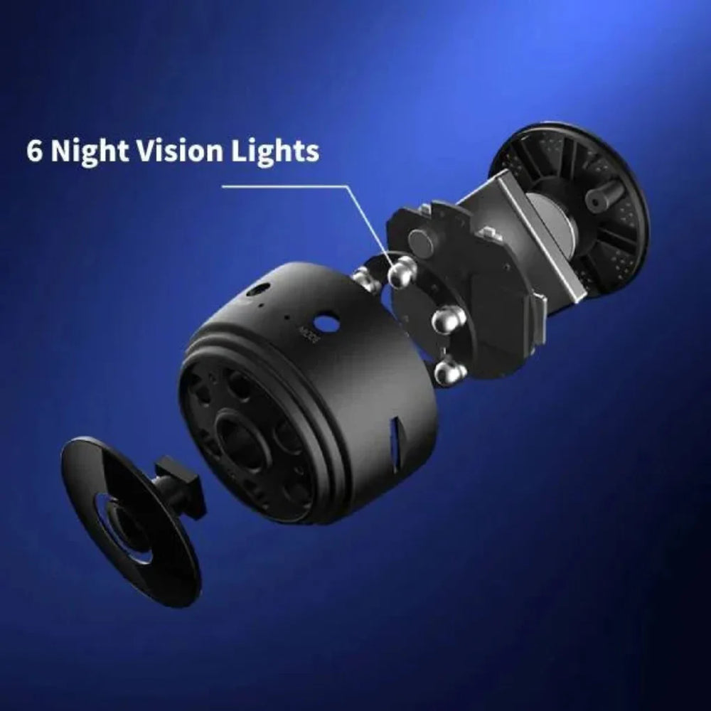 "Black HD wireless backup camera for RVs, trucks, trailers with night vision, waterproof design, perfect for safe reversing."