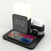 Multi-Function Wireless Charging Station – Includes Lamp and Alarm Clock