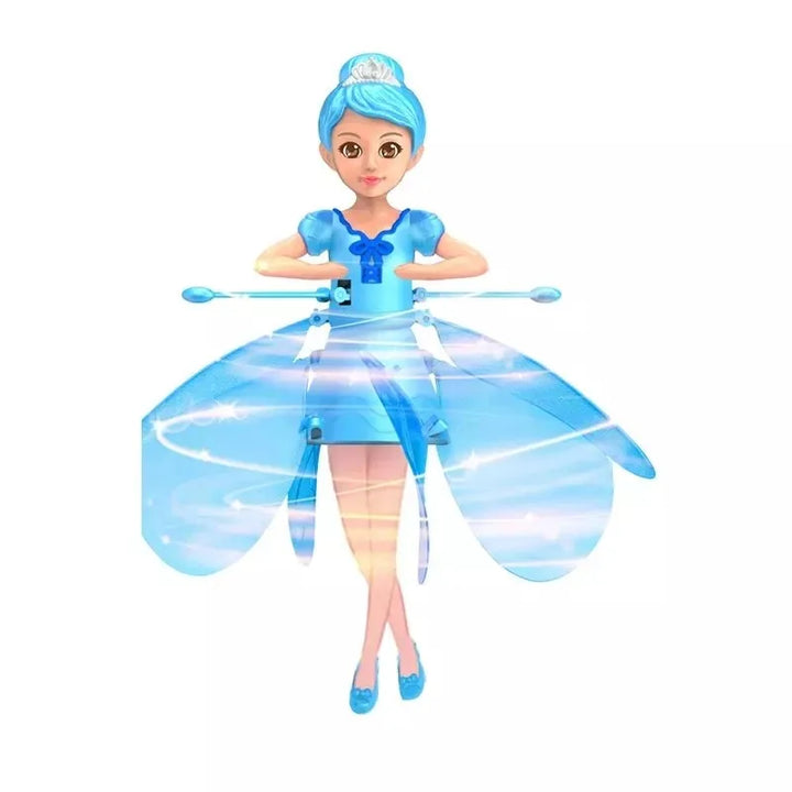 Flying Doll with Light - Dance Simulation and Gesture Control - Magical Flying Toy for Children