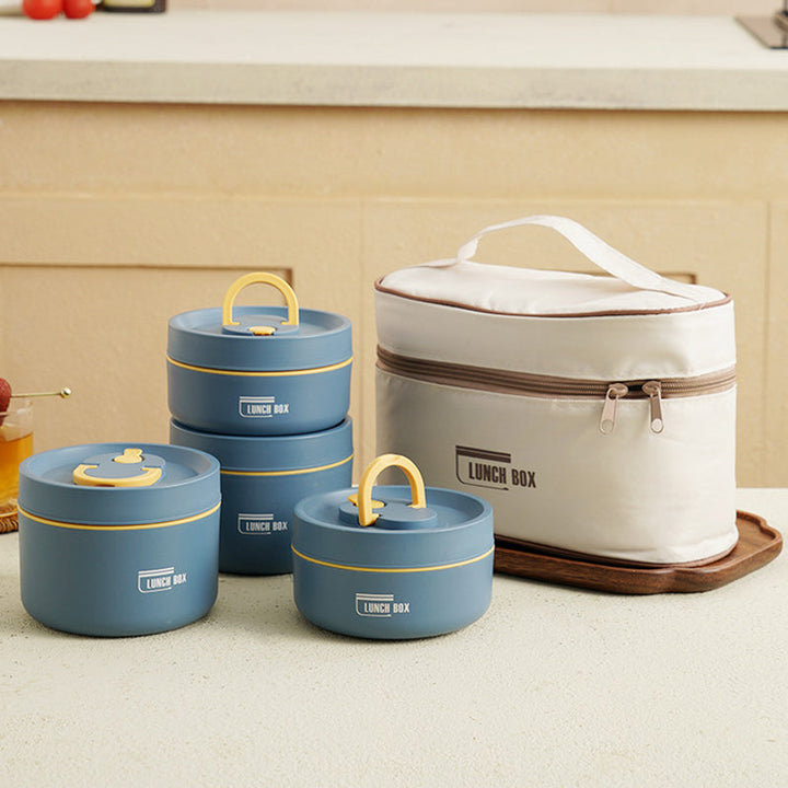 Multi-Layer Insulated Lunchbox with FREE Carry Bag - ThermoBox