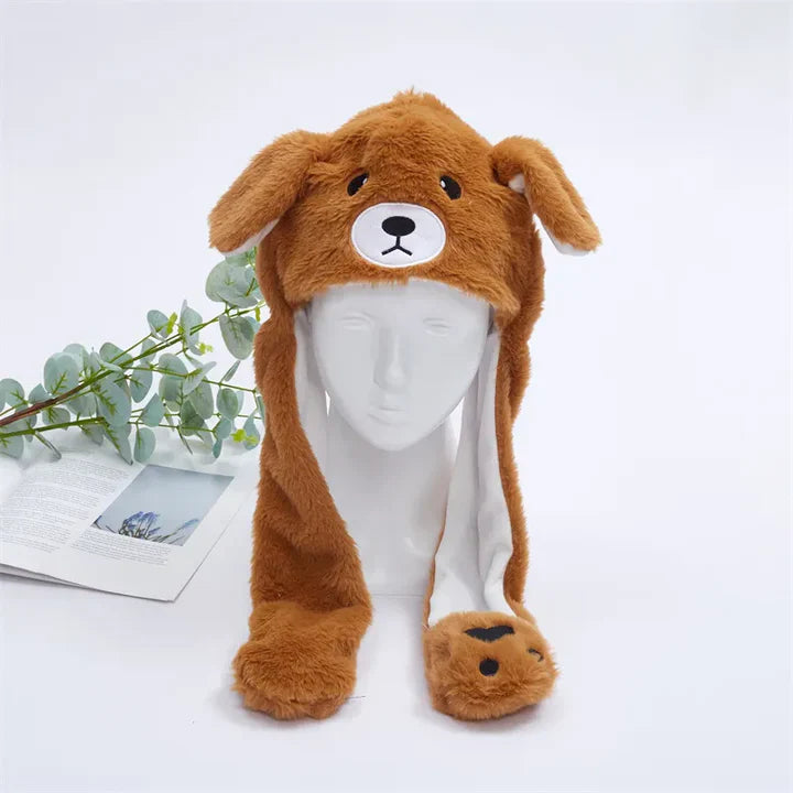 Bounce Bunny – Cute Hat with Moving Ears for Fun and Warmth