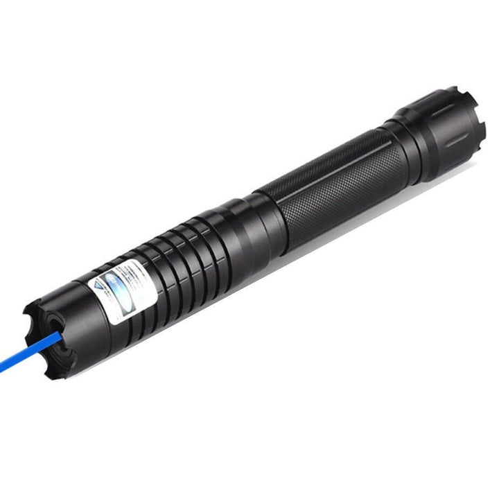 Blue Beam Laser Torch | High-Intensity 450nm Optical Output | Tactical Range Over 5000m | Aluminium Torch with Adjustable Focus | Fire-Starting Capable Torch