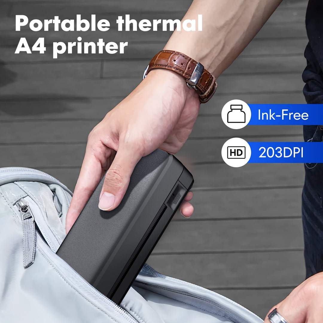 MiniThermo Wireless Printer – Compact Printing Convenience for People on the Go