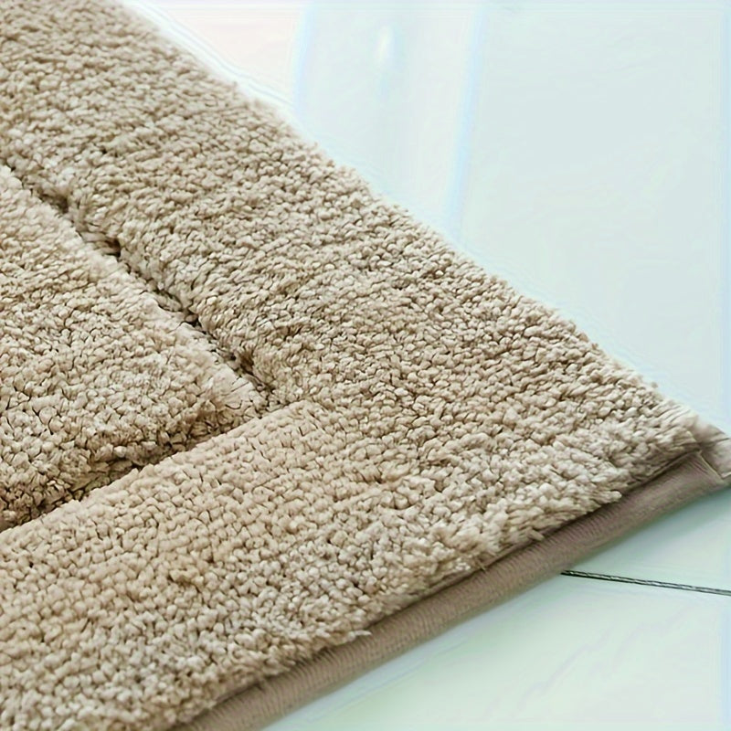 Set of 3 Ultra-Fine Fibre Bath Mats – Quick-Drying and Absorbent