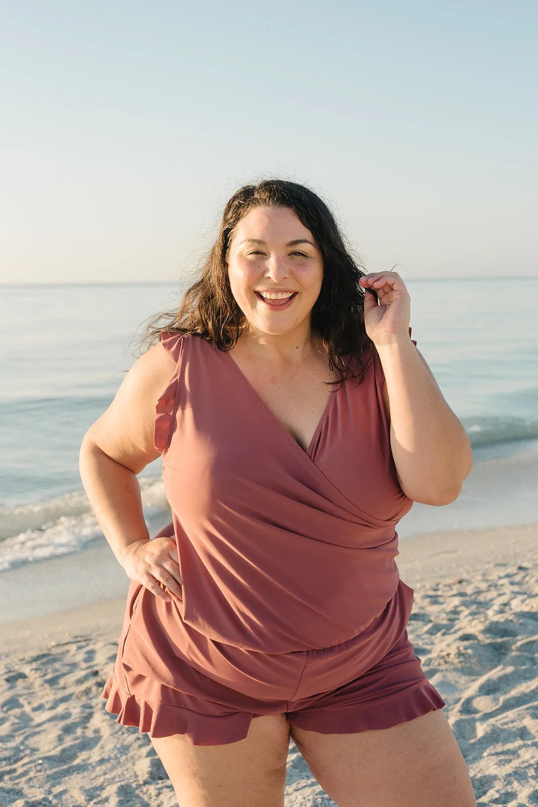 Women's Swimsuit with Built-in Bra