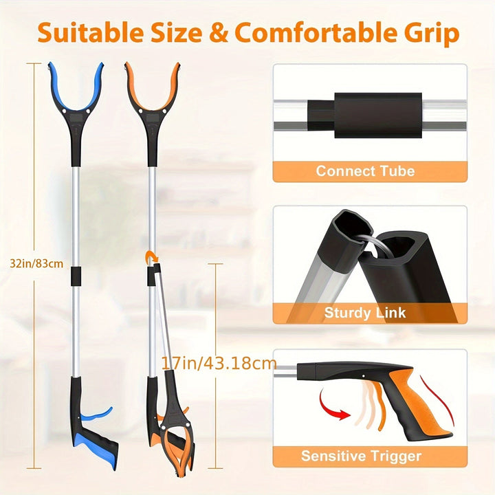 Rotating Comfort Grip Reacher – Lightweight and Practical for Effortless Reaching