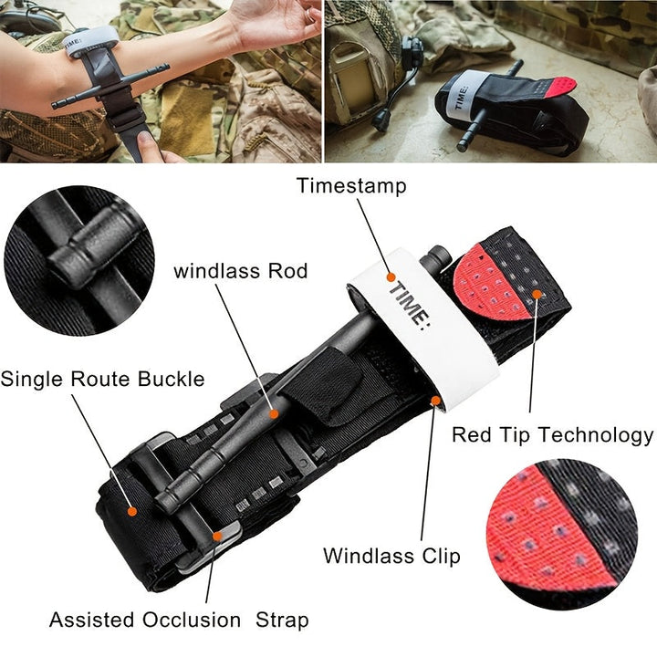 Complete First Aid Kit with Tourniquet – Essential Survival Kit for Adventures